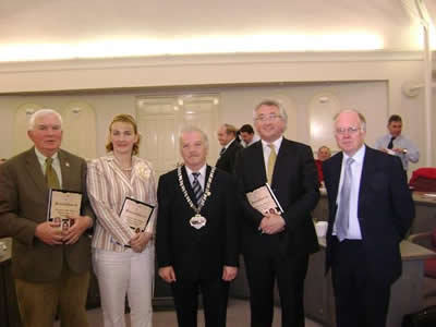 Members of Kilkenny County Council who retired prior to the Local Elections 2009 pictured with outgoing Chairman + County Manager